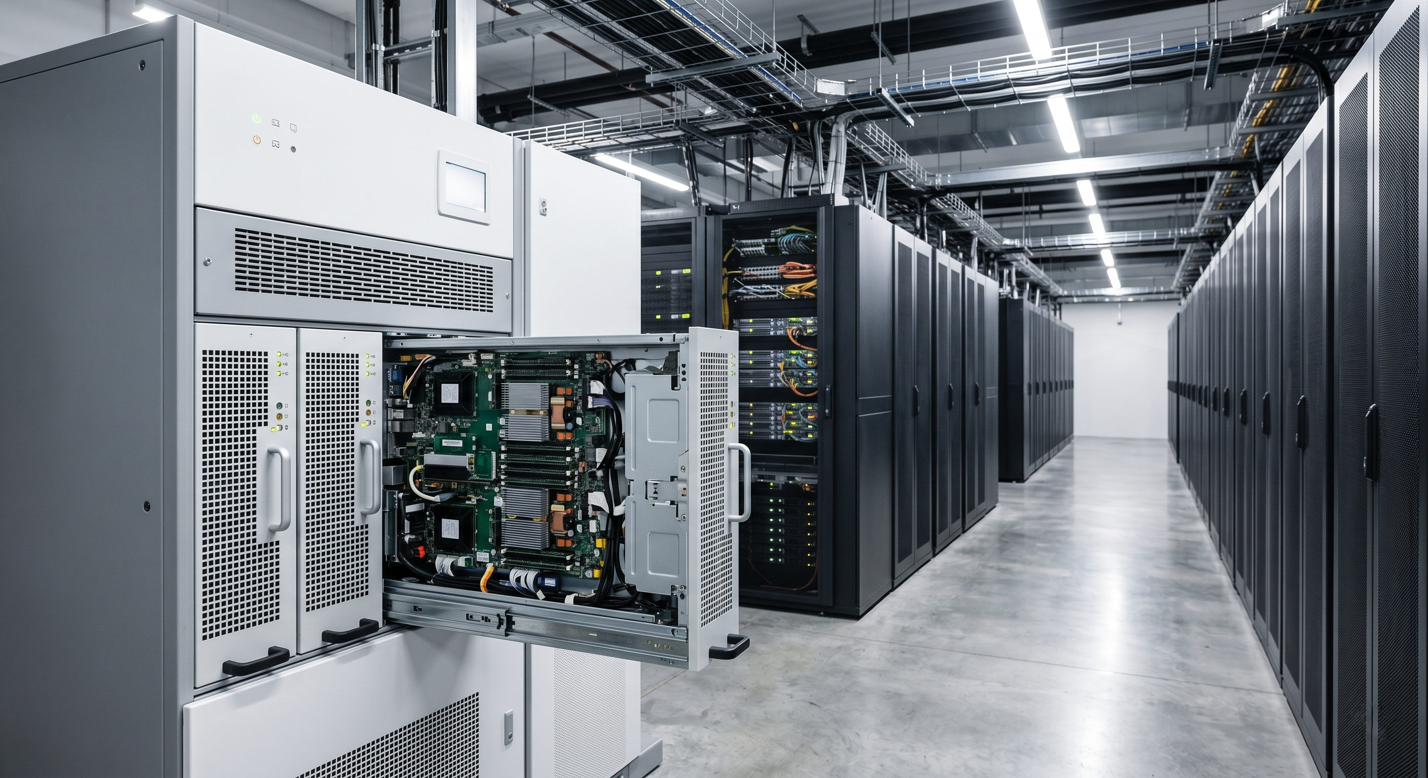 Sistema UPS Modular Industrial intercambiable en caliente