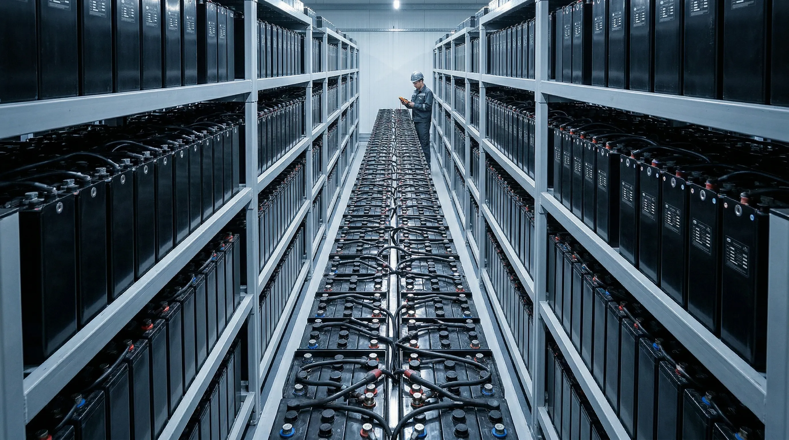 Bancos de baterías industriales VRLA