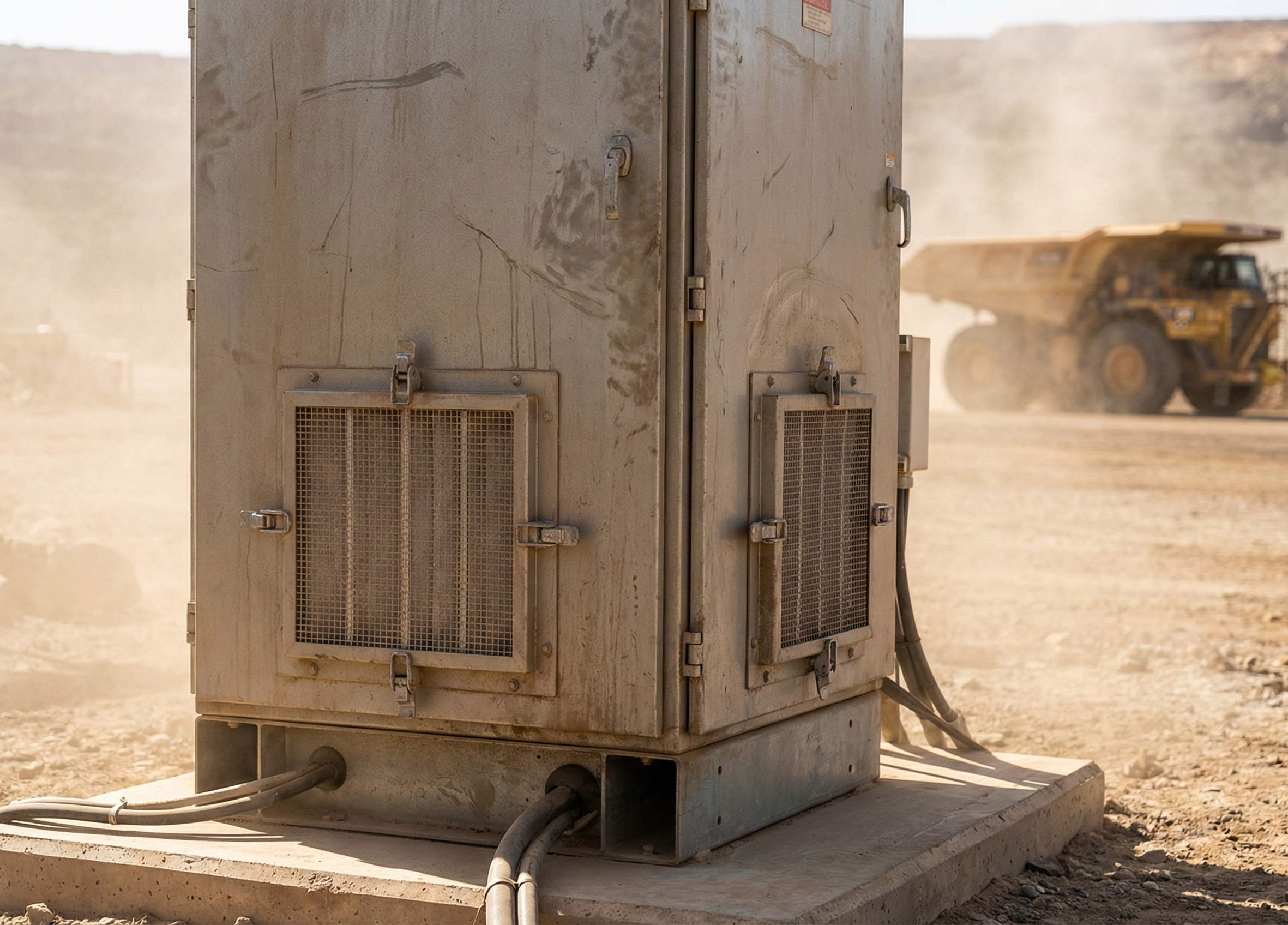 Equipos con protección para polvo extremo