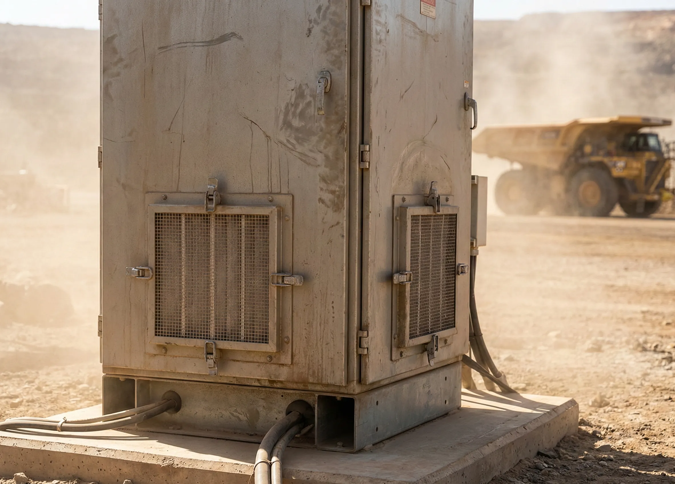 Sistemas UPS ABB con protección IP para minería