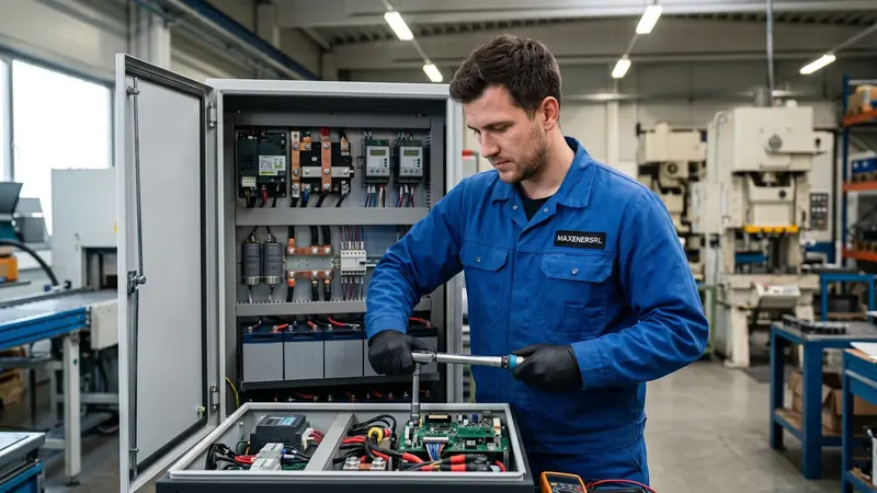 Mantenimiento preventivo de una UPS industrial