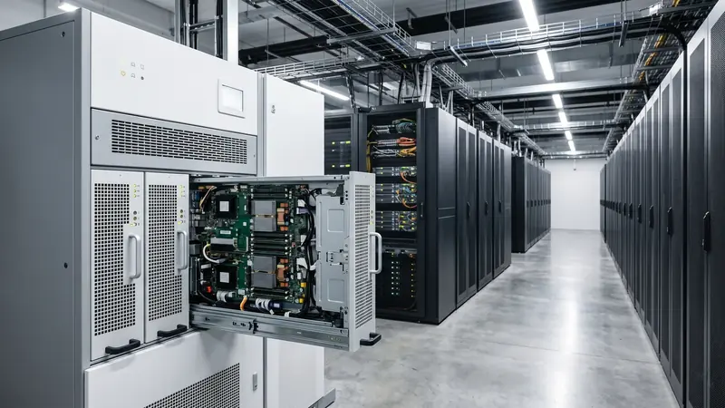 Sistema UPS modular industrial