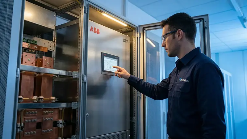 UPS trifásica industrial para una instalación crítica